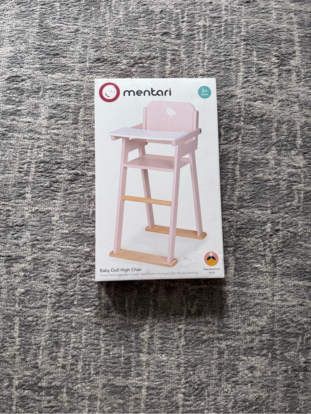 Mentari Pink Baby Doll High Chair